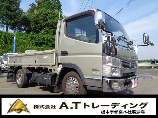 中古車 三菱ふそう キャンター カスタム 平ボディ 1 5t積載 Etc の中古車詳細 23 478km ゴールド 栃木県 268万円 中古車情報 中古車検索なら 車選びドットコム 車選び Com