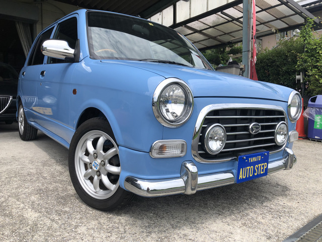 中古車 ダイハツ ミラジーノ ターボ 全塗装カスタム の中古車詳細 125 351km コフレブルー 奈良県 51 9万円 中古車情報 中古車検索なら 車選びドットコム 車選び Com