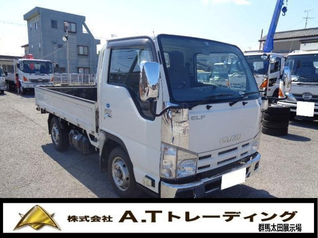 中古車 いすゞ エルフ 平ボディ10尺 Ffl 1 5t積載 の中古車詳細 49 787km ホワイト 群馬県 233万円 中古車情報 中古車検索なら 車選びドットコム 車選び Com