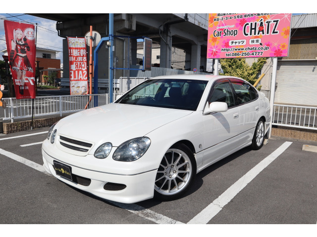 中古車 トヨタ アリスト 3 0 Va300 Tom S 0台限定車 330馬力wターボ の中古車詳細 106 000km パール 岡山県 248万円 中古車情報 中古車検索なら 車選びドットコム 車選び Com