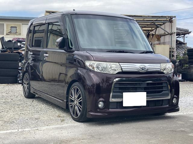 ダイハツ タントカスタム X Bluetooth ナビ/TV ETC の中古車詳細