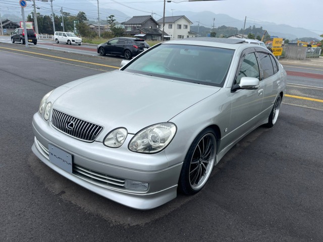 中古車 トヨタ アリスト 3 0 V300 ベルテックスエディション の中古車詳細 112 000km シルバー 福岡県 170万円 中古車情報 中古車検索なら 車選びドットコム 車選び Com
