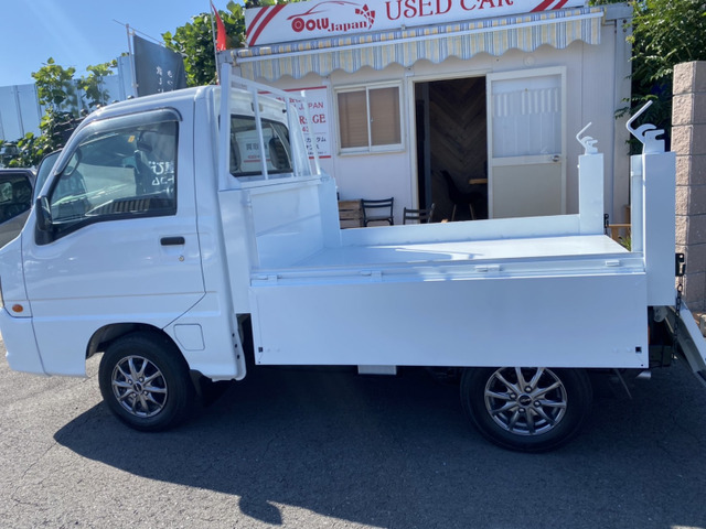 サンバートラック 軽ダンプ 5速マニュアル 4WD 深ダンプ 深箱 サンバー