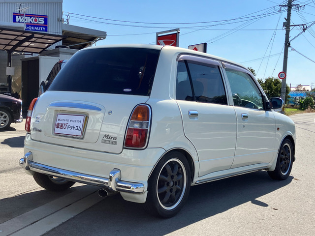 中古車 ダイハツ ミラジーノ ターボ ☆AT車☆塗装済純正ホイール☆AUX☆ の中古車詳細 (270,500km, ホワイト, 福岡県, 28万円)  | 中古車情報・中古車検索なら【車選びドットコム（車選び.com）】