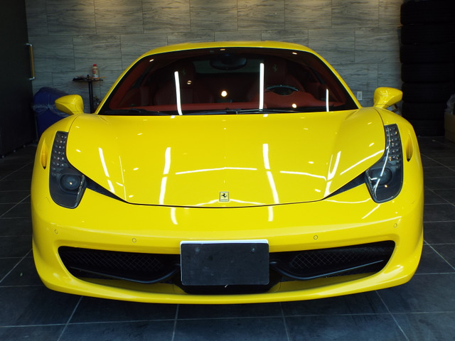 フェラーリ 458 イタリア ポロシャツ イエロー 458イタリア・イエロー(黄)の中古車を探す【カーセンサー】