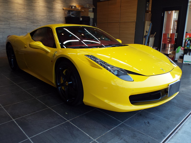 フェラーリ 458イタリア F1 DCT の中古車詳細 (50,000km, イエロー