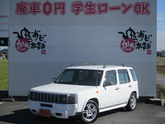 中古車 日産 ラシーン 1.5 タイプS 4WD ハマーフェイス仕様 後期型