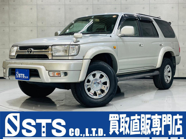 中古車 トヨタ ハイラックスサーフ 2 7 Ssr V 後期型 スペアタイヤキャリア ドアバイザ の中古車詳細 121 521km シルバーメタリック 埼玉県 114 8万円 中古車情報 中古車検索なら 車選びドットコム 車選び Com