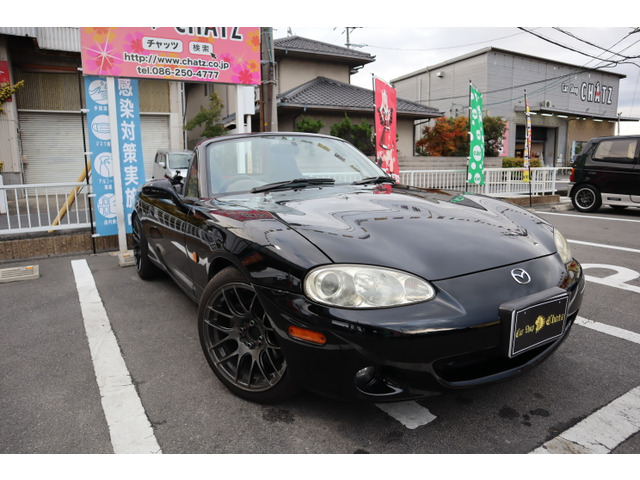 中古車 マツダ ロードスター 1.8 RS オープントップ 6MT 外16AW の中古