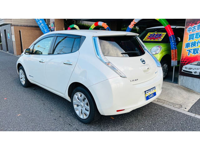 【楽天最安値に挑戦】 日産 リーフ X ETC付 の中古車詳細 (66,791km, パールホワイト バトルスピリッツ