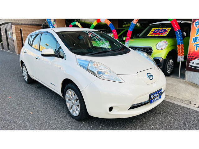 日産リーフ7点セット 2014年　ZEO 中期 日産 リーフ X ETC付 の中古車詳細 (66,791km, パールホワイト