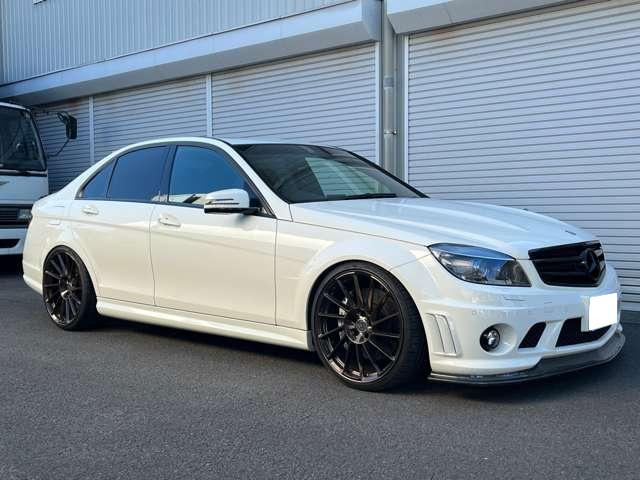 中古車 AMG C63 K&W車高調・HRE20インチAW・機械式LSD の中古車詳細