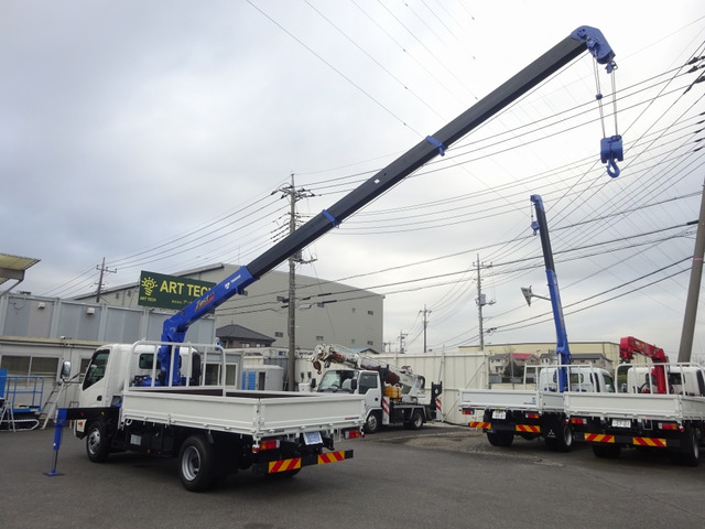 中古車 日野 デュトロ クレーン 4段 タダノ ワイド ロング 高床 3t積み