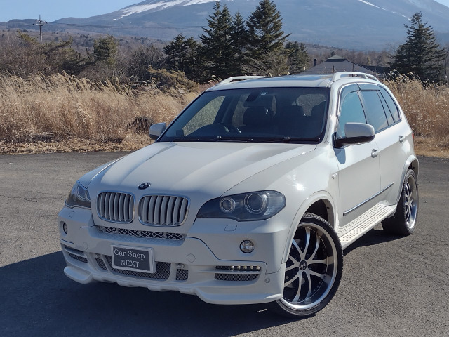 中古車 BMW X5 4.8i 4WD フルエアロ 22インチ リアヘッドモニタ の中古車詳細 (76,000km, アルピンホワイト, 神奈川県,  159.9万円) | 中古車情報・中古車検索なら【車選びドットコム（車選び.com）】