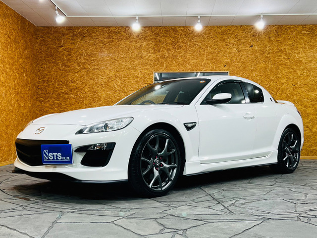 中古車 マツダ RX-8 タイプRS レカロシート 社外マフラー ナビ・TV の