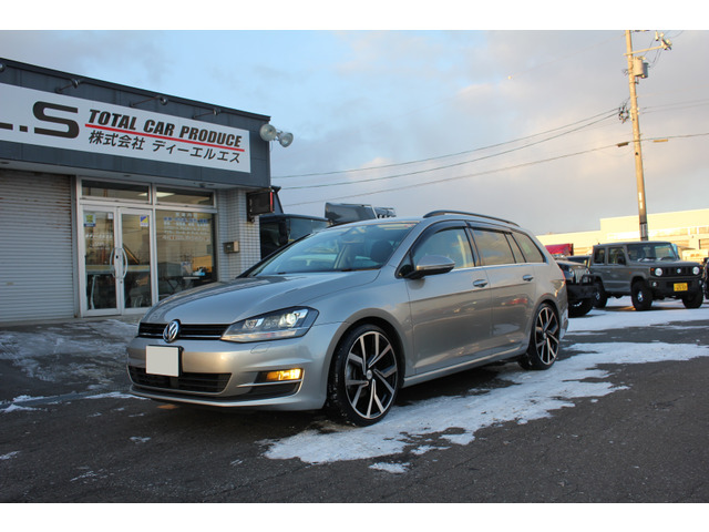 ゴルフヴァリアントTSI コンフォートライン ブルーモーションテクノロジーローダウン 19インチAW