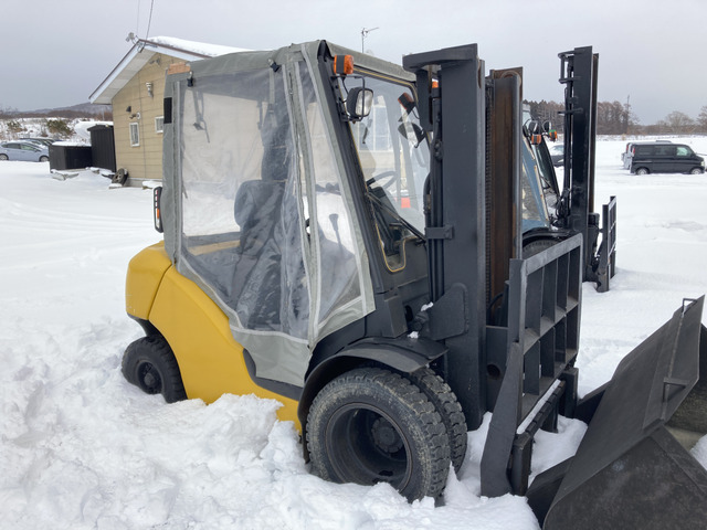 フォークリフト専用除雪用バケット 雪かき用バケット 【フォークリフトのPCS】