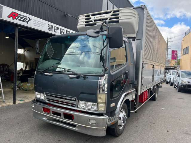 中古車 三菱ふそう ファイター 冷蔵冷凍車 冷凍冷蔵ウイング 80アオリ