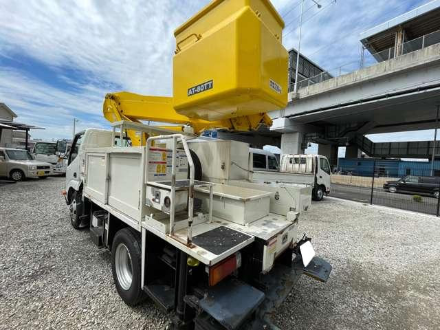 日野 デュトロ 高所作業車 タダノAT-80TT高所作業車FRPバケット の中古
