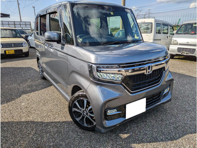 中古車 ホンダ N-BOXカスタム G L ホンダセンシング 前後ドラレコ付き