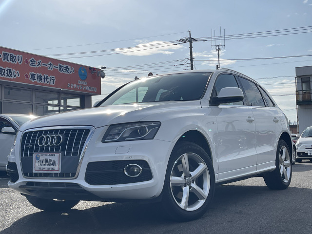 中古車 アウディ Q5 2.0 TFSI クワトロ 4WD ワンオーナー Pシート Bカメラ ナビ の中古車詳細 (56,530km, ホワイト,  埼玉県, 101.8万円) | 中古車情報・中古車検索なら【車選びドットコム（車選び.com）】