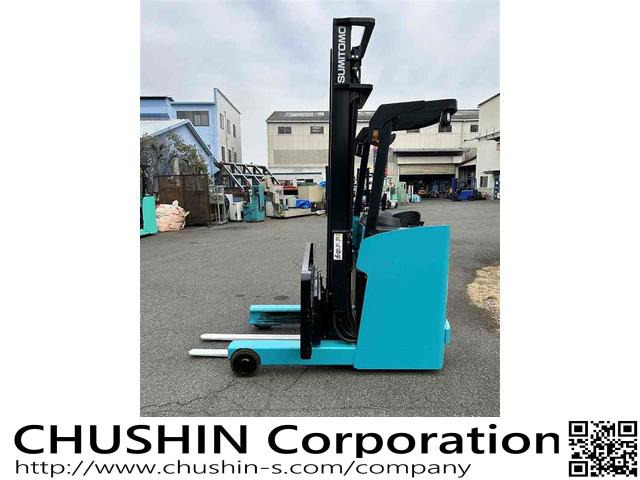 住友、1.5トン積リーチ式バッテリーフォークリフト極上車