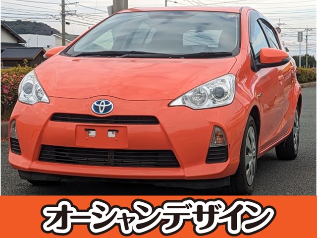 中古車 トヨタ アクア 1.5 G 社外ナビバックカメラハイブリッド の中古