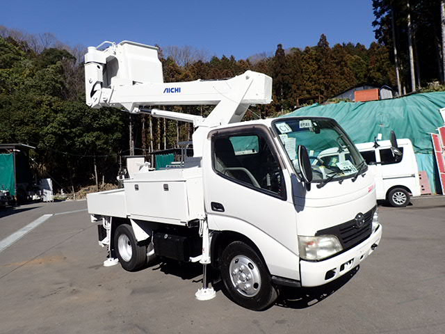 中古車 トヨタ トヨエース 高所作業車 H19 9.7M アイチSK10B 検付 の中古車詳細 (176,978km, ホワイト, 大阪府,  195.8万円) | 中古車情報・中古車検索なら【車選びドットコム（車選び.com）】