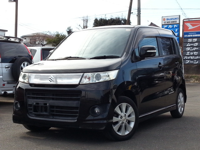 中古車 スズキ ワゴンRスティングレー T 車検2年付き乗出総額27.9万円 