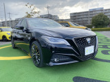 クラウンハイブリッド 2.5 S スポーツスタイル 禁煙車/パワーシート/黒本革シート