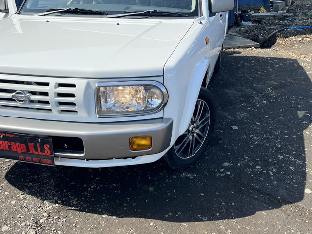 中古車 日産 ラシーン 1.5 タイプII 4WD ルーフレール背面タイヤ電動ミラーCD の中古車詳細 (128,000km, ホワイト, 北海道,  76万円) | 中古車情報・中古車検索なら【車選びドットコム（車選び.com）】