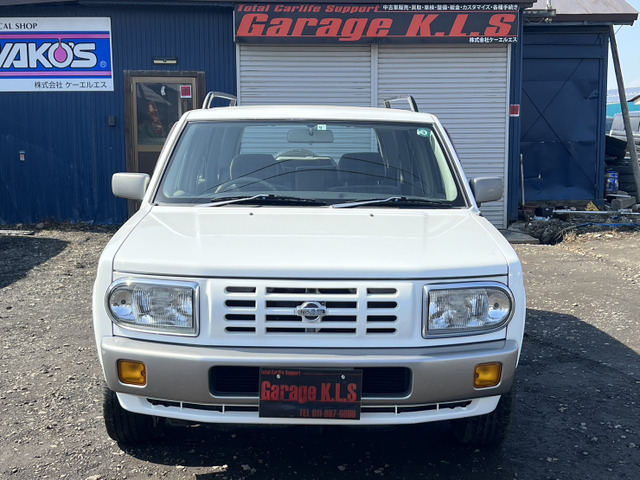 中古車 日産 ラシーン 1.5 タイプII 4WD ルーフレール背面タイヤ電動ミラーCD の中古車詳細 (128,000km, ホワイト, 北海道,  76万円) | 中古車情報・中古車検索なら【車選びドットコム（車選び.com）】