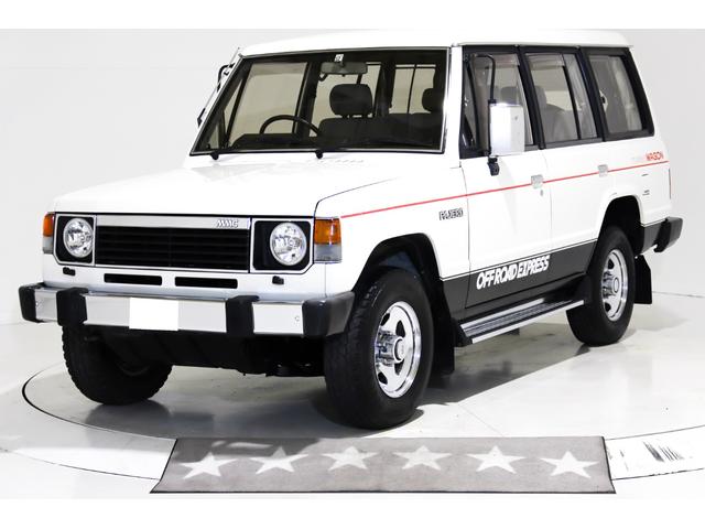 中古車 三菱 パジェロ 2.5 ミッドルーフ XL ディーゼル 4WD XL 4WD 丸目ヘッドライト ナローボディ 純正メッキホイール 7人乗り  の中古車詳細 (79,000km, ホワイト, 群馬県, 280万円) | 中古車情報・中古車検索なら【車選びドットコム（車選び.com）】