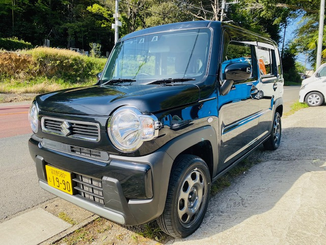 中古車 スズキ ハスラー ハイブリッド(HYBRID) G DカメラブレーキサポートETCナビBlu の中古車詳細 (15,000km, ブラック,  千葉県, 97.9万円)