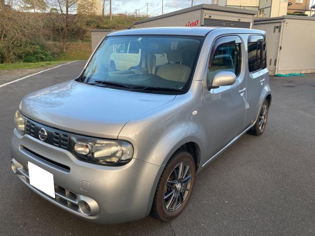 中古車 日産 キューブ 1.5 15X FOUR 4WD 車検長い4WD ワンセグTV ナビ