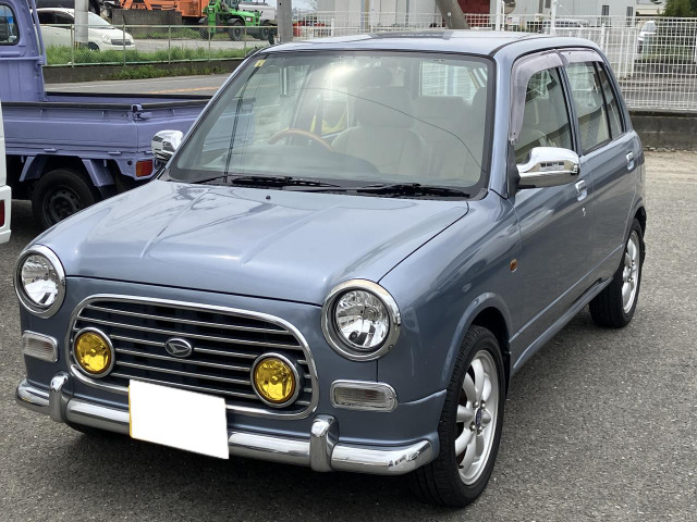 中古車 ダイハツ ミラジーノ 名変込み オールペン済 レザーシート の