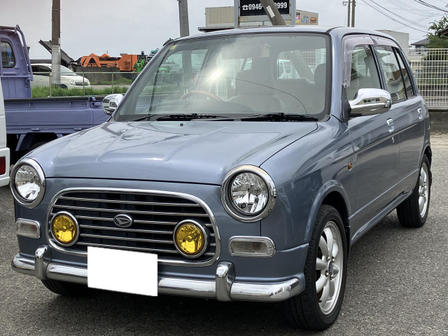 中古車 ダイハツ ミラジーノ 名変込み オールペン済 レザーシート の