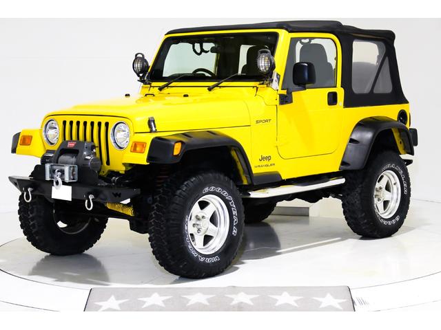 中古車 クライスラージープ ラングラー スポーツ ソフトトップ 4WD