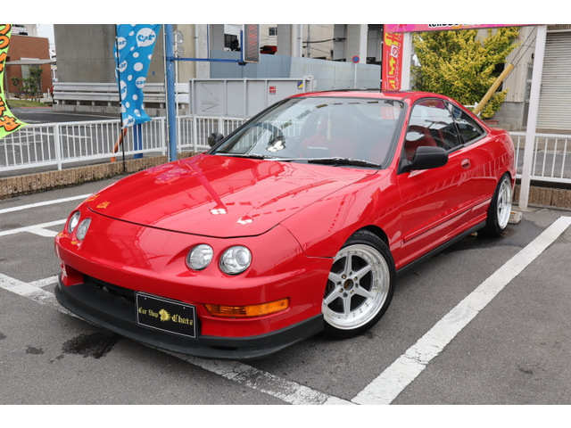 中古車 ホンダ インテグラ 1.8 Si VTEC 同色赤全塗装 5MT サンルーフ ...