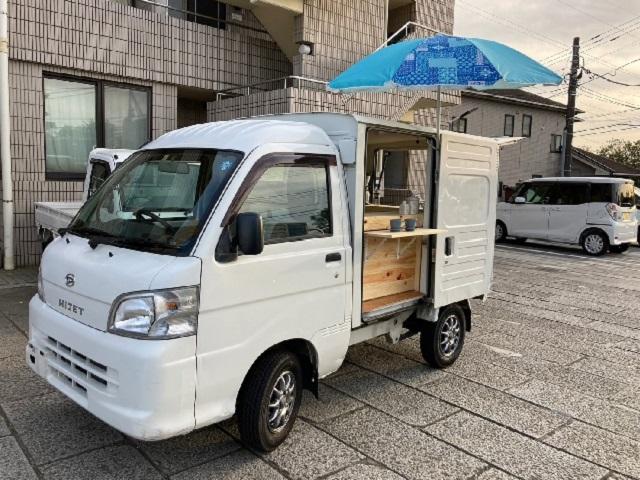 キッチンカー シェルBOX 中古品 軽トラ用 木製キッチンカーBOX中古