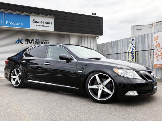 中古車 レクサス LS 460 バージョンU 20inchアルミ面一 エアサス 