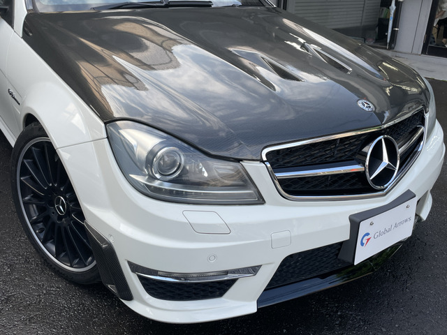 中古車 メルセデス・ベンツ AMG C63クーペ C63 カーボンボンネット