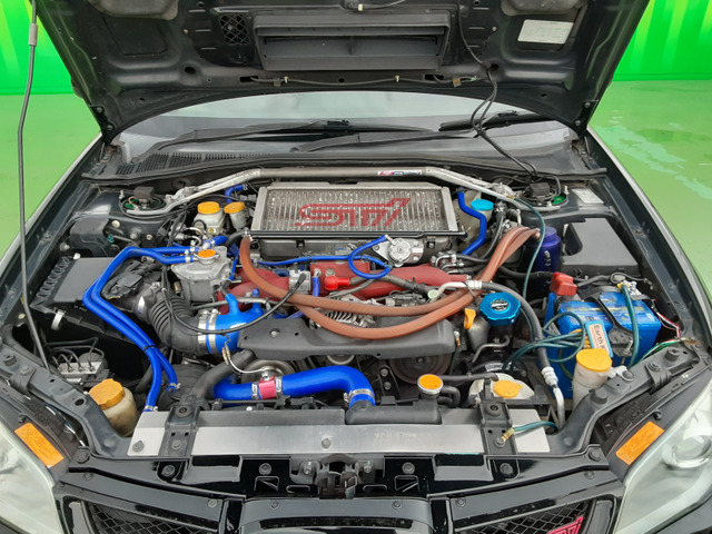 スバル インプレッサWRX 2.0 WRX STI 4WD 車高調 社外マフラー の中古