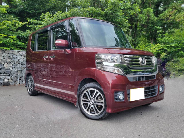 中古車 ホンダ N-BOXカスタム G SSパッケージ 両側電動スライドドア、B