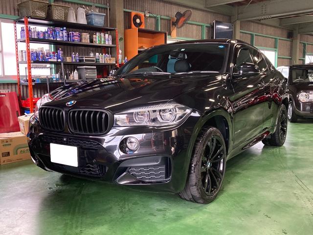 中古車 BMW X6 xドライブ 35i Mスポーツ 4WD 純正ナビ バックカメラ