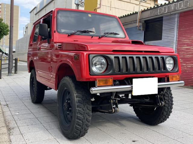 中古車 スズキ ジムニー バン HA 4WD JA11 公認 4WD 5MT の中古車詳細 (37,000km, 赤, 大阪府, 110万円) | 中古 車情報・中古車検索なら【車選びドットコム（車選び.com）】