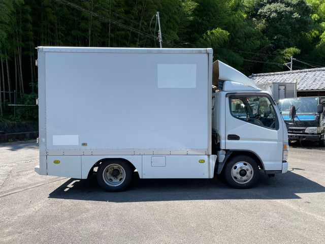 中古車 三菱ふそう キャンター 希少サイドエアロ付 低走行 バン の中古  