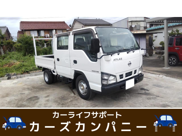 中古車 日産 アトラス 4.8 ダブルキャブ 低床 ディーゼル PDF洗浄済み