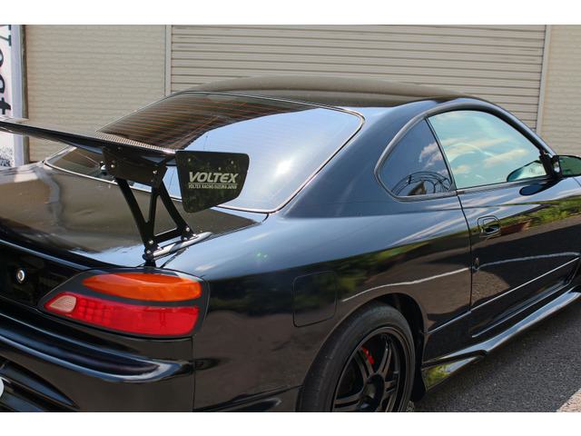 s15 シルビア ロング ルーフスポイラー 新品 黒色 値引き不可 S15