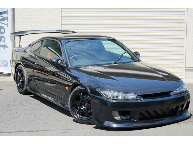 中古車 日産 シルビア 2.0 スペックR エアロ S15スーパーブラック